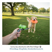 Pets n Bag Green Poop Bag Holder