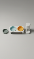 Modular Pet Food Bowl Set