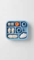 Powder Blue Multi-Purpose Toy Organizer Tray