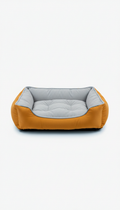 Washable Pet Bed With Marigold Trim