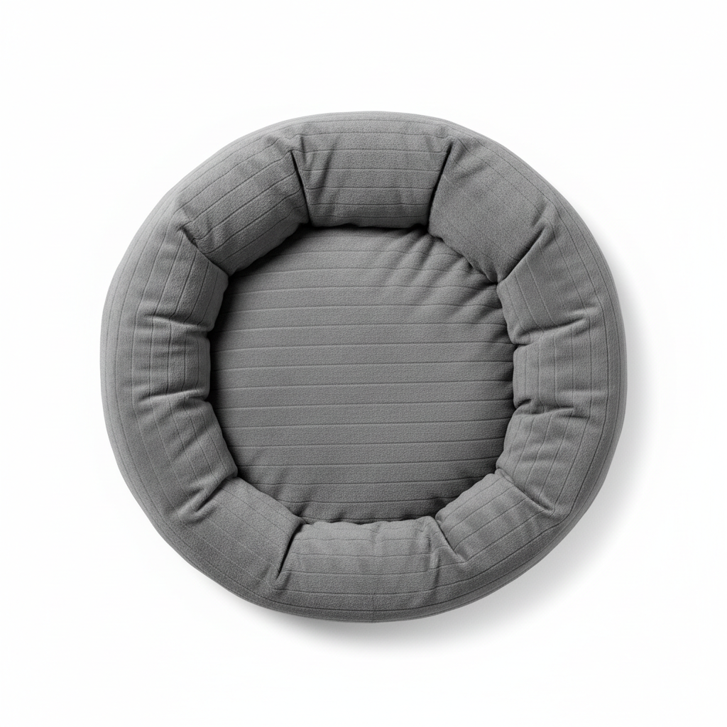 Medium Gray Dog Bed - Product Shot