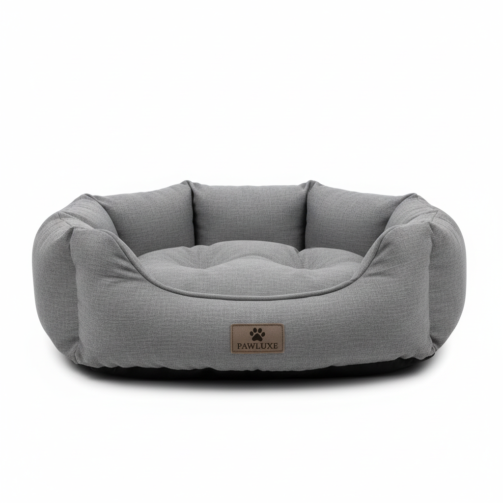 Medium Gray Dog Bed