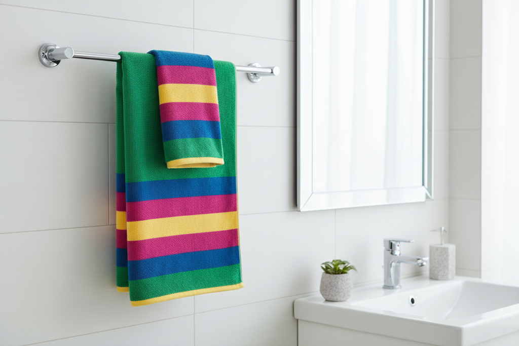 Multicolored Towel - Bathroom