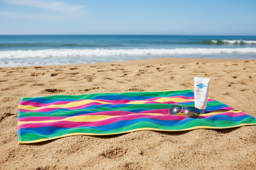 Multicolored Towel - Beach
